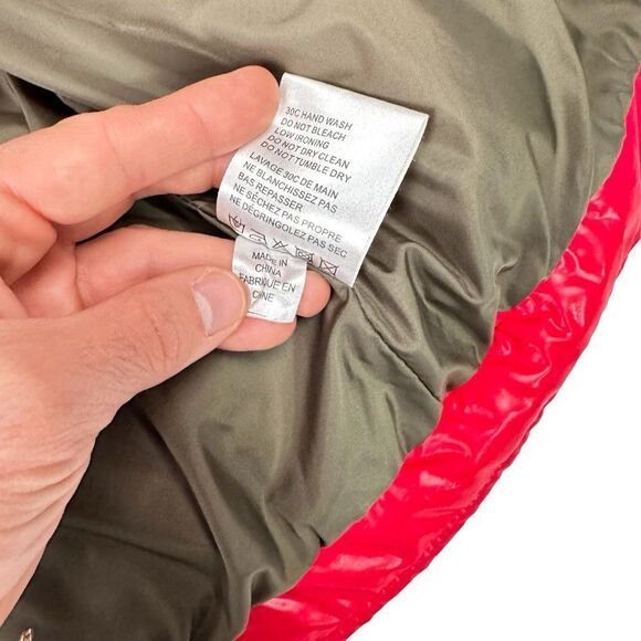 William Rast Vest Mens M Red Down Puffer Vintage Y2K Justin Timberlake - Picture 8 of 8